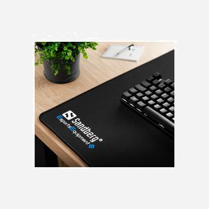Sandberg Gamer Desk Pad XXXL 900x450x4mm Noir - Tapis de souris gaming monochromatique, base antidérapante, Ref: 520-27 - Miniature 5