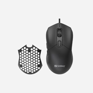 Sandberg 640-28 Souris Gamer Ambidextre 6 Boutons 12800 DPI USB Type-A, Rétroéclairage LED, Durabilité 3M Clics, Compatible Windows/macOS, 1.5m - Miniature 5