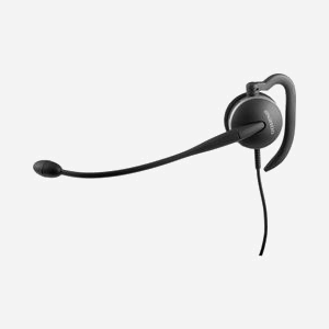 Jabra GN2100 Micro-Casque Mono Filaire Bluetooth Noir, Crochets Auriculaires, Suppression de Bruit, QD, 80-15000Hz, Bureau/Centre d'appels