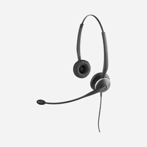 Jabra GN2100 Casque Monophonique Filaire/Bluetooth Noir, Arceau, USB, Suppression de Bruit, PeakStop, Oreillettes Simili-Cuir, 21g