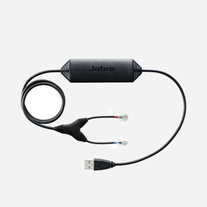 Jabra Adaptateur EHS LINK 14201-30 pour Casque Sans Fil - Compatibilité Cisco 8900/9900, 9120 DHSG, GN 93XX, PRO 94XX, PRO 920, GO 6470 - RJ9 - Port USB - Miniature 1