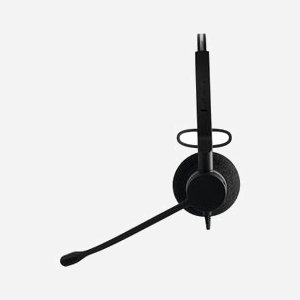Jabra Biz 2300 Mono QD : Casque filaire supra-aural noir pour bureau/centre d'appels, micro unidirectionnel à suppression de bruit, connecteur QD, 150-4500Hz - Miniature 2