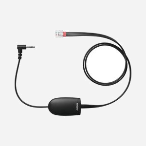 Jabra LINK 14201-40 Adaptateur EHS pour Casque Sans Fil Jabra & Téléphones Panasonic KX-NT553/556, KX-DT543/546, Bluetooth, Noir