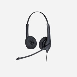Jabra BIZ 1500 Duo : Casque filaire USB Type-A & Bluetooth, arceau supra-aural noir, micro unidirectionnel antibruit, 20-6800Hz, câble 2.3m - Miniature 2