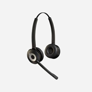 Jabra 14401-16 Casque sans fil DECT Monophonique Arceau, portée 120m, 150-7000Hz, Micro unidirectionnel antibruit, Autonomie 8h, Noir, Connecteur RJ-9 - Miniature 1