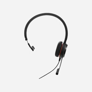 Jabra Evolve 30 Mono - Casque Filaire Arceau, Connectivité USB/Jack 3.5mm, Microphone Anti-Bruit, 150-7000Hz, PeakStop & SafeTone G616 - Miniature 2