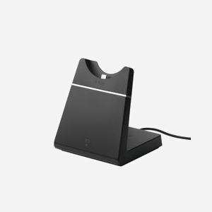 Station de charge Jabra 14207-40 pour casque Evolve 75, secteur, Bluetooth, connectivité USB, noir, dimensions emballage 143x109.5x98mm, 390g - Miniature 1