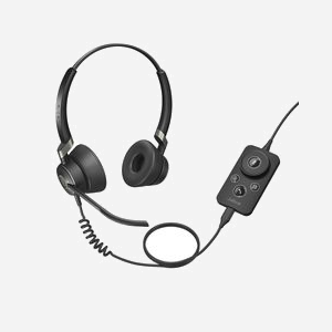 Jabra Engage 50 Casque Binaural USB-C & Bluetooth, Arceau, Microphone à 3 Micros avec Suppression de Bruit, DSP, Câble 1.2m - Miniature 5