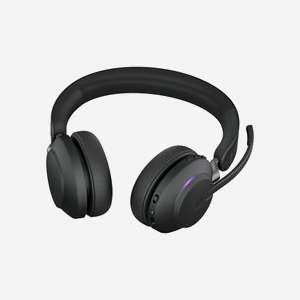 Jabra 26599-999-889 Casque Binaural Sans Fil Bluetooth 5.0 USB-C, Portée 30m, Autonomie 24h, Suppression de Bruit, Certifié MS Teams - Miniature 5