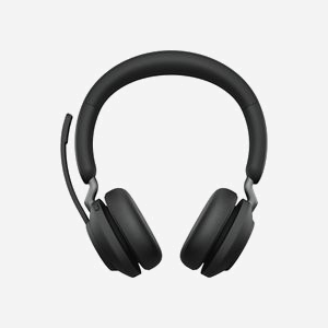 Jabra 26599-989-989 Casque Binaural Sans Fil Bluetooth 5.0 USB-A, Portée 30m, Microphone Boom Noise Cancelling, Autonomie 24h, Noir - Miniature 2