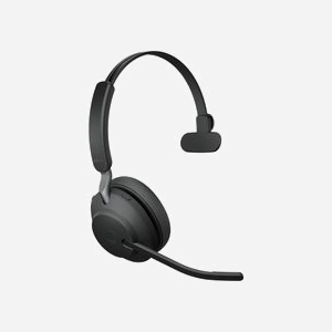 Jabra 26599-889-989 Casque sans Fil Bluetooth 5.0 Mono USB-A Portée 30m Autonomie 24h Réduction de Bruit Arceau Bureau/Centre d'appels - Miniature 3