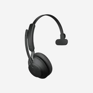Jabra 26599-889-899 Casque sans fil Bluetooth 5.0 USB-C Portée 30m Mono Arceau Supra-aural Micro Boom avec réduction de bruit 20-20000Hz - Miniature 2