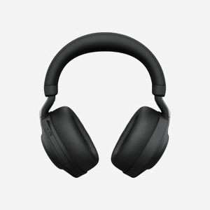Jabra 28599-989-999 Casque Arceau Binaural Bluetooth 5.0 USB-A Filaire/Sans Fil Noir, Portée 30m, Autonomie 32h, Réduction de Bruit Active, 286g