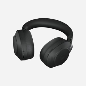 Jabra 28599-989-999 Casque Arceau Binaural Bluetooth 5.0 USB-A Filaire/Sans Fil Noir, Portée 30m, Autonomie 32h, Réduction de Bruit Active, 286g - Miniature 2