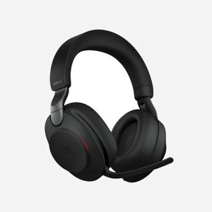 Jabra 28599-989-999 Casque Arceau Binaural Bluetooth 5.0 USB-A Filaire/Sans Fil Noir, Portée 30m, Autonomie 32h, Réduction de Bruit Active, 286g - Miniature 4