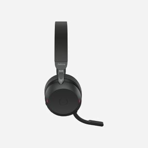Jabra Evolve2 75 Casque sans fil Bluetooth 5.2 Binaural Noir : Portée 30m, Autonomie 33h (ANC), 8 microphones, Réduction de bruit active, USB-A - Miniature 2