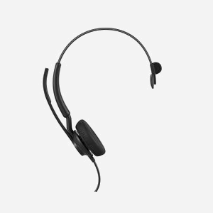 Jabra Engage 40 Monaural USB-C : Casque filaire pour bureau/centre d'appels, microphone boom, suppression de bruit, 50-20000Hz, 2 mics, -38dB - Miniature 3
