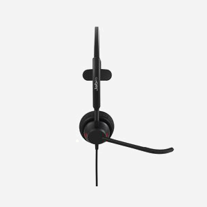 Jabra Engage 50 II - Casque Monophonique Filaire USB-C Noir - Réponse 50-20000Hz (Musique) 100-14000Hz (Conversation) - 3 Microphones MEMS - Miniature 3