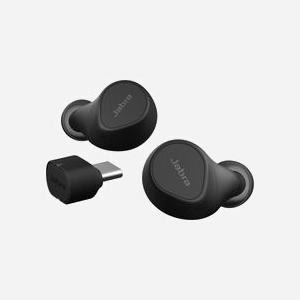 Jabra 20797-989-889 Écouteurs True Wireless Stereo (TWS) Bluetooth 5.2 Noir, IP57, ANC, 6 Microphones, Autonomie 10h (33h avec boîtier), Recharge sans fil Qi - Miniature 2