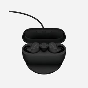 Jabra 20797-989-889 Écouteurs True Wireless Stereo (TWS) Bluetooth 5.2 Noir, IP57, ANC, 6 Microphones, Autonomie 10h (33h avec boîtier), Recharge sans fil Qi - Miniature 4