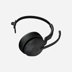 Jabra 25599-899-899 Casque Bluetooth Mono Arceau, Portée 30m, Microphone Boom, Autonomie 18h, Compatible Microsoft Teams, Noir, 79g - Miniature 3