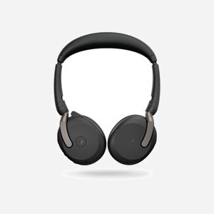 Jabra Evolve2 65 Flex 26699-999-899 Casque Binaural Bluetooth 5.2 Filaire/Sans Fil, ANC Hybride, Portée 30m, Autonomie 32h, USB-C, Noir - Miniature 3