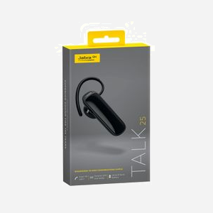 Jabra Talk 25 Oreillette Bluetooth 4.0 Mono Noir, Micro omnidirectionnel, Portée 30m, Autonomie 8h, Micro-USB, Bande passante 300-7000Hz, 8.2g - Miniature 4