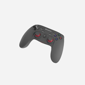GENESIS PV65 Manette de Jeu Sans Fil RF 2.4GHz Noire pour PC & Playstation 3, 12 Boutons, Batterie Li-Ion 600mAh, Compatible Windows - Miniature 2