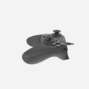 GENESIS P58 Manette de Jeu USB Noire pour PC et Playstation 3, Technologie Analogique, 12 Boutons Programmables, Vibration, Câble 1.8m, Compatible Windows - Miniature 4