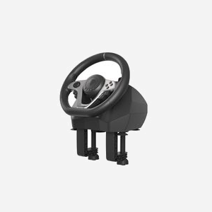 GENESIS Seaborg 400 Volant & Pédales USB Noir/Argent, Rotation 900°, 15 Boutons, PC/PS4/PS3/Xbox, Compatible Windows, Longueur Câble 2m - Miniature 5