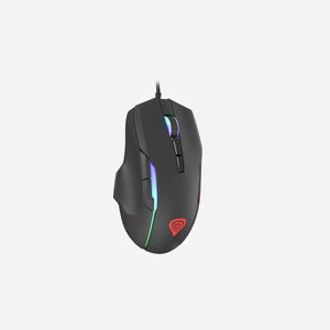 GENESIS Xenon 220 G2 Souris Gaming Ambidextre Optique 12800 DPI USB Type-A 7 Boutons Programmables Noir, Rétroéclairage Multi, 1000Hz, Windows/Linux/Android - Miniature 2