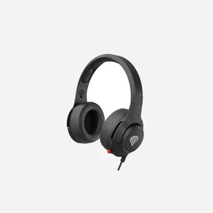 GENESIS Argon 600 - Casque Gaming Filaire Circum-aural, HP 50mm, 20-20000Hz, Impédance 32 Ohm, Micro Boom -38dB, Câble 1.5m, Noir/Rouge, PS4/Xbox/Switch