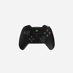 GENESIS Mangan 400 Noire - Manette de Jeu Bluetooth/USB-C, Analogique/Numérique, Multiplateforme PC/Android/iOS/MAC/Switch, Batterie 1000mAh