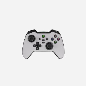 GENESIS Mangan 400 Blanc - Manette de jeu Bluetooth/USB-C, Analogique/Numérique, Compatible Android/MAC/Switch/PC/iOS, Batterie 1000mAh - Miniature 1