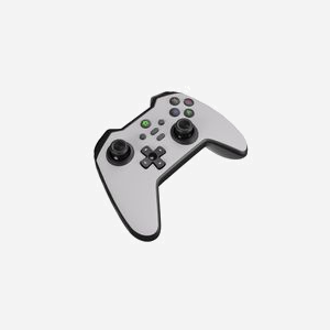 GENESIS Mangan 400 Blanc - Manette de jeu Bluetooth/USB-C, Analogique/Numérique, Compatible Android/MAC/Switch/PC/iOS, Batterie 1000mAh - Miniature 2