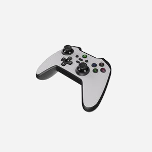 GENESIS Mangan 400 Blanc - Manette de jeu Bluetooth/USB-C, Analogique/Numérique, Compatible Android/MAC/Switch/PC/iOS, Batterie 1000mAh - Miniature 3