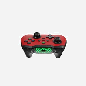 GENESIS Mangan 400 Rouge - Manette de jeu sans fil Bluetooth/USB Type-C pour Android, macOS, iOS, Nintendo Switch, PC - Batterie 1000mAh, 19 boutons programmables - Miniature 4
