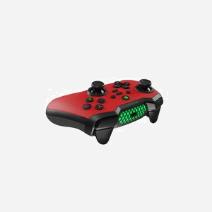 GENESIS Mangan 400 Rouge - Manette de jeu sans fil Bluetooth/USB Type-C pour Android, macOS, iOS, Nintendo Switch, PC - Batterie 1000mAh, 19 boutons programmables - Miniature 5