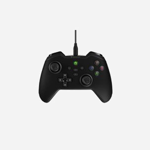 GENESIS Mangan 300 Noire - Manette de Jeu USB Analogique/Numérique pour PC, Android & Nintendo Switch - Connecteur USB Type-C - Câble 2m