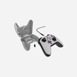 GENESIS Mangan 300 Blanc - Manette de Jeu USB Analogique/Numérique - Android, Nintendo Switch, PC - USB Type-C - 19 Boutons Programmables - Rétroéclairage LED - Miniature 2