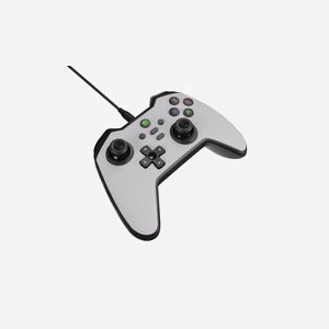 GENESIS Mangan 300 Blanc - Manette de Jeu USB Analogique/Numérique - Android, Nintendo Switch, PC - USB Type-C - 19 Boutons Programmables - Rétroéclairage LED - Miniature 3