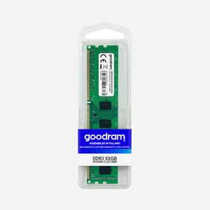 Goodram GR1600D364L11/8G : Module mémoire 8Go DDR3 1600MHz DIMM 240-pin, Unbuffered, Latence CAS 11 (1 x 8Go), PC/Serveur, 512M x 8 - Miniature 1