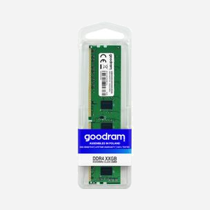 Goodram DDR4 8GB 3200MHz DIMM 288-pin 1.2V CL22 Unbuffered ECC Non - Module mémoire GR3200D464L22S/8G pour PC/Serveur