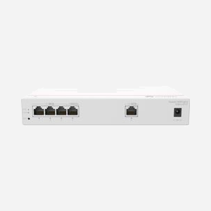HUAWEI eKit S380-L4T1T : Switch Gigabit Ethernet Géré 4 ports RJ-45 10/100/1000, 8 Gbit/s, 2000 MAC, 1U, VLAN, DHCP, QoS, Montage en rack - Miniature 3
