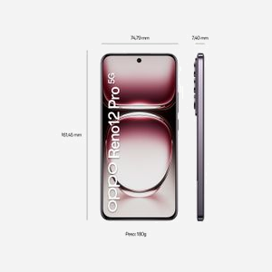 OPPO Reno12 Pro : Écran AMOLED 6.7" Infinite View Gorilla Glass Victus 2, MediaTek 7300 3GHz, 12Go RAM, 512Go Stockage, 5G, Android 14, Batterie 5000mAh - Miniature 4