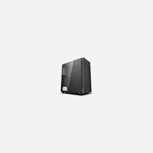 DeepCool Matrexx 55 Mesh : Boîtier PC Midi Tower ATX/EATX/microATX/Mini-ITX Noir, 2x3.5", 4x2.5", 7 slots d'extension, façade mesh, verre trempé, USB 3.2 Gen 1. - Miniature 2
