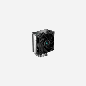 DeepCool AK400 Refroidisseur d'air CPU 12cm Noir - Socket LGA1700/1200/115x AM5/AM4, 4 Caloducs, Ventilateur 120mm 500-1850RPM, 29dB, 66.47CFM