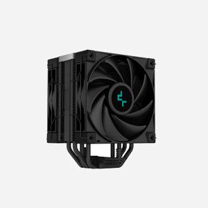DeepCool AK400 ZERO DARK PLUS Refroidisseur d'air CPU - 12cm, 500-1650RPM, 59.46CFM, 1.62mmH2O, FDB, 4 caloducs, Socket LGA1700/AM5 Noir - Miniature 3