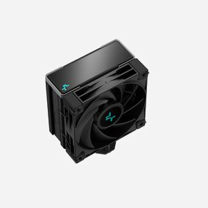 DeepCool AK400 ZERO DARK - Refroidisseur d'air CPU 12cm, 500-1850 RPM, 29dB(A), 66.47 CFM, 2.04 mmH2O, Socket LGA 1700/AM5, TDP 220W - Miniature 2