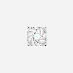 DeepCool LT520 WH - Refroidisseur liquide AIO pour processeur - Radiateur 282mm - 2 ventilateurs 120mm (500-2250RPM) - 85.85 CFM - Compatible Intel/AMD - Miniature 3